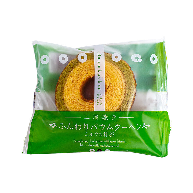 Taiyo Baumkuchen - Leche & Matcha