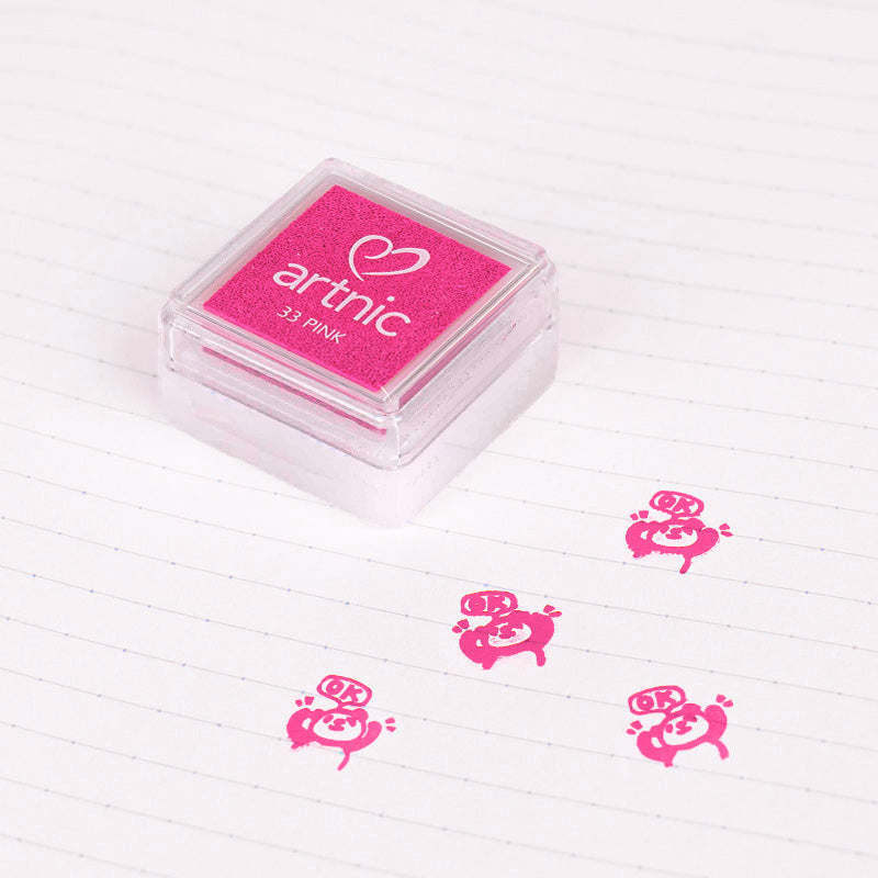 Tampón de Tinta Japonés – 7 Colores a Elegir Rosa