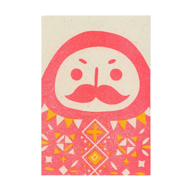 Tarjeta Japonesa Daruma