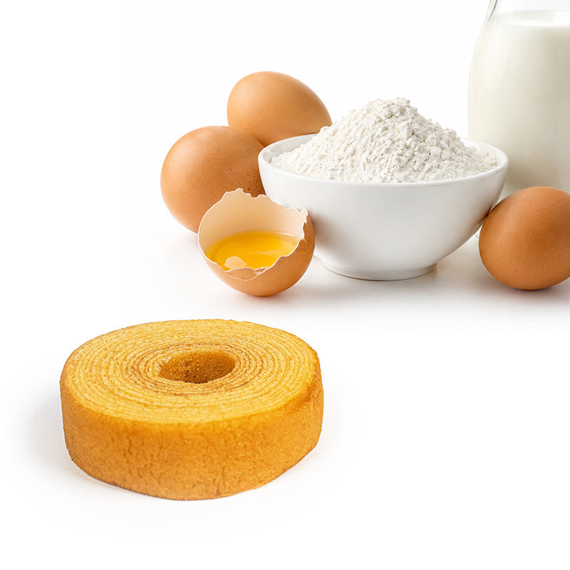 Tarta Baumkuchen húmeda