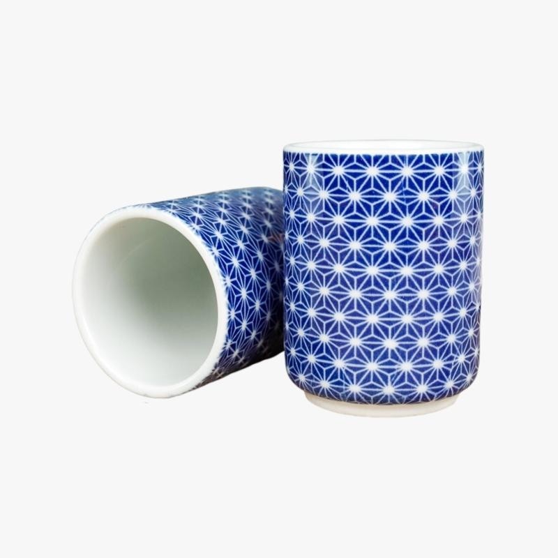 Taza Japonesa Yunomi Asanoha