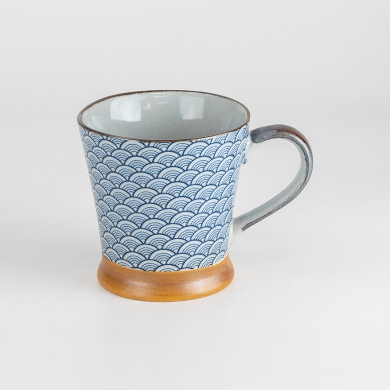 Taza Japonesa Azul