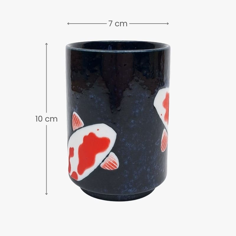 Taza Japonesa Carpa Koi