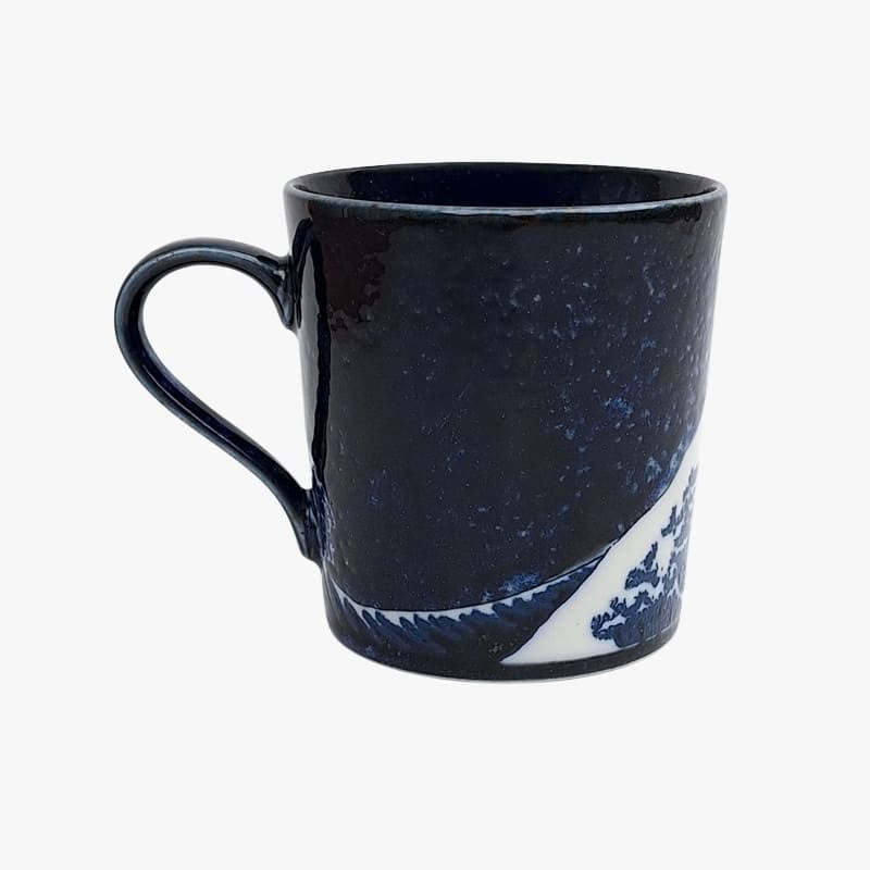 Taza Japonesa Kanagawa Azul