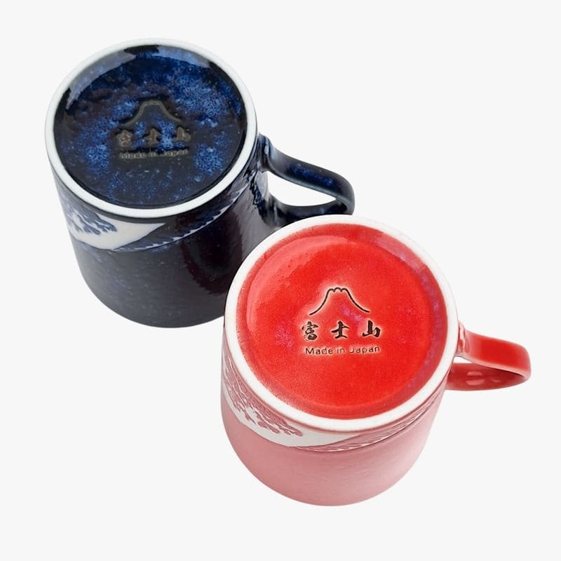 Taza Japonesa Kanagawa Roja
