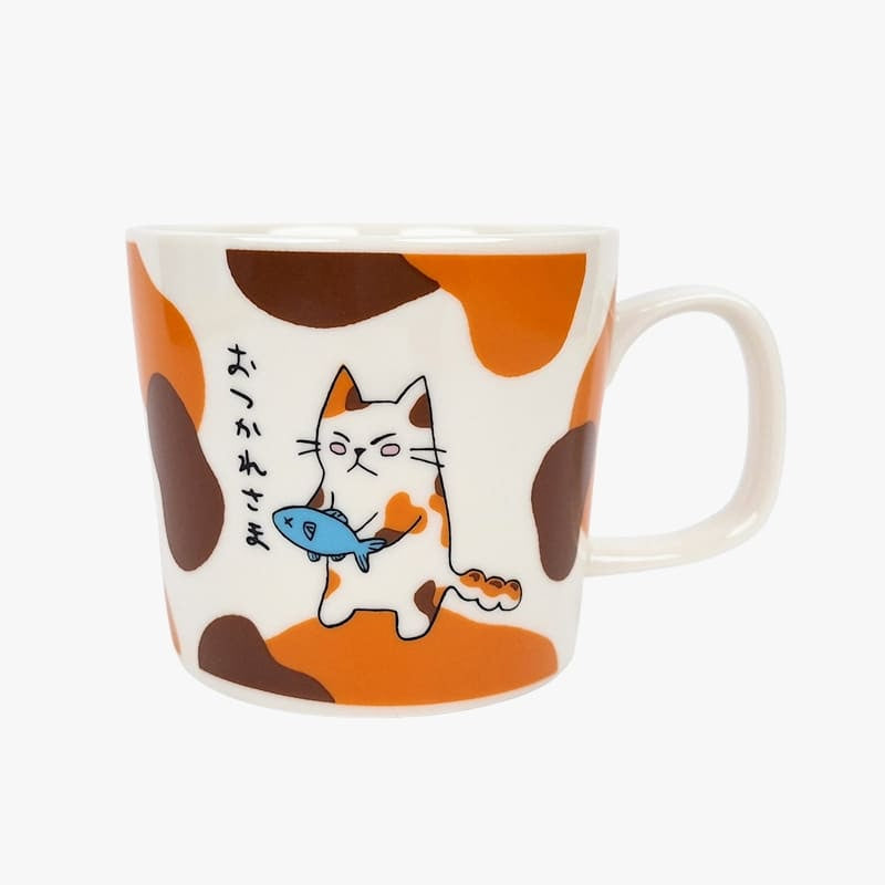 Taza Japonesa Mikeneko ’Otsukaresama’