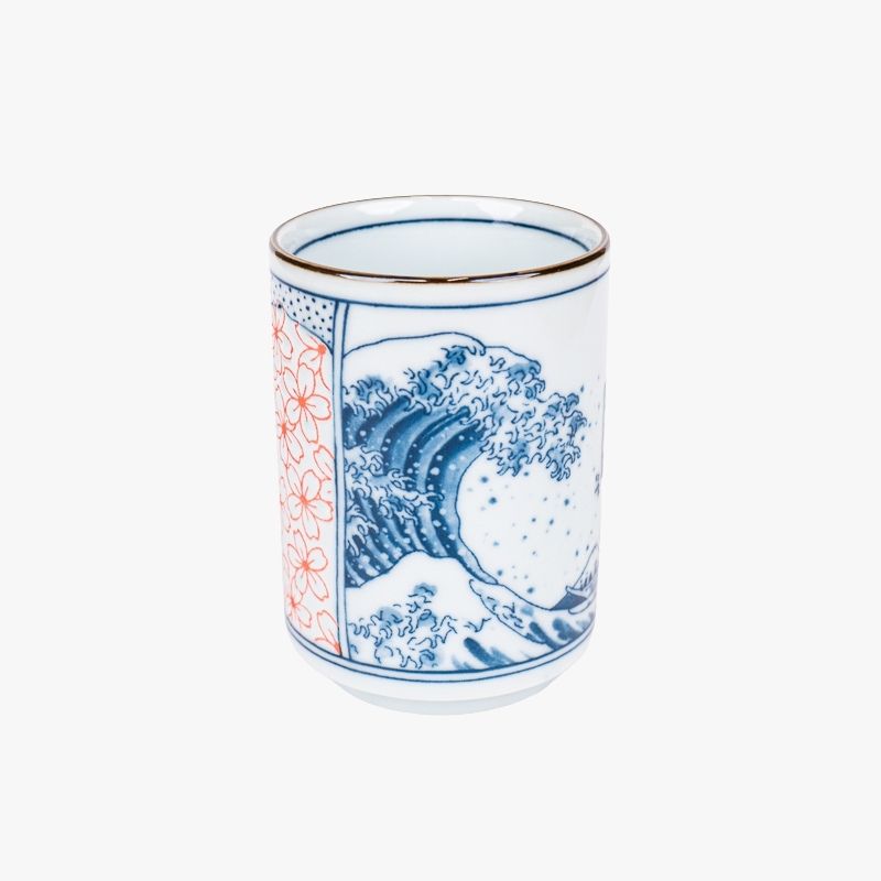 Taza japonesa Yunomi Namifuji