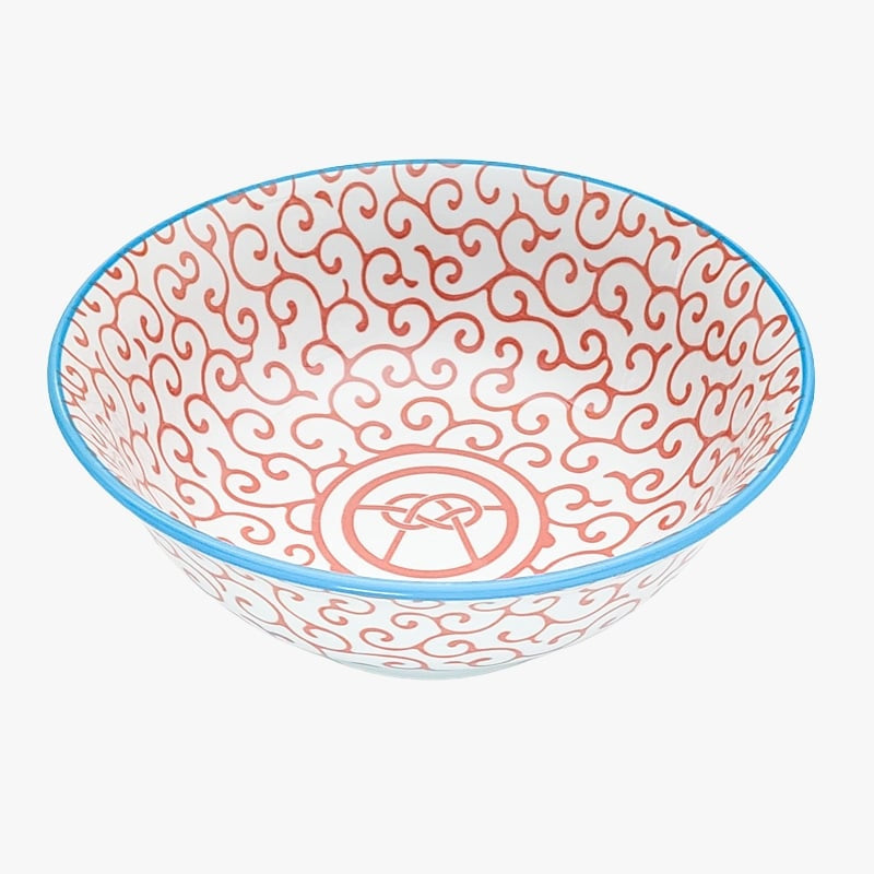 Tazón de Ramen Japonés Arabesco