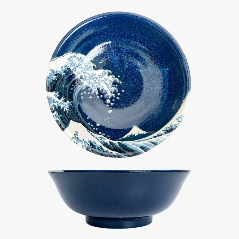 Tazón de Ramen Japonés Kanagawa