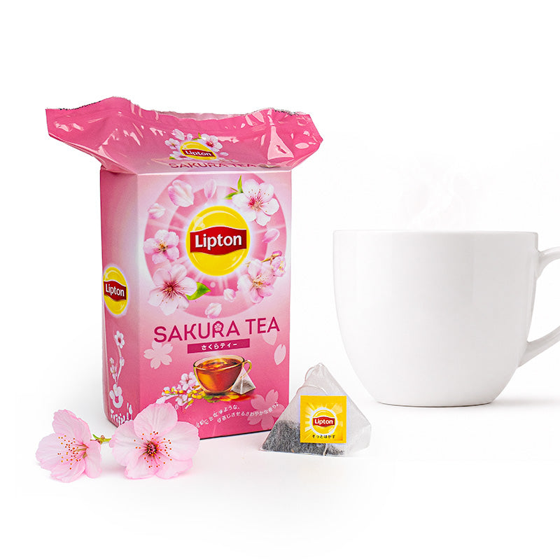 Té negro Lipton Sakura