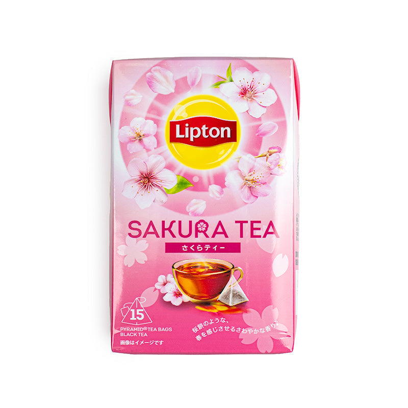 Té negro Lipton Sakura