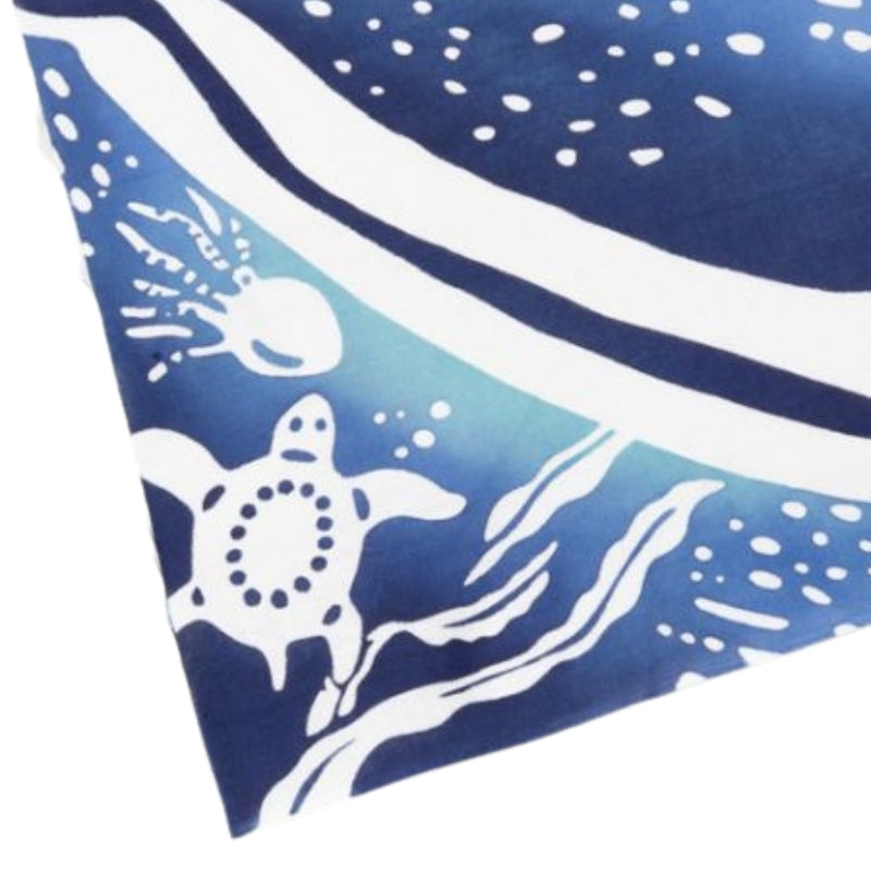 Tenugui Japonés Ballena