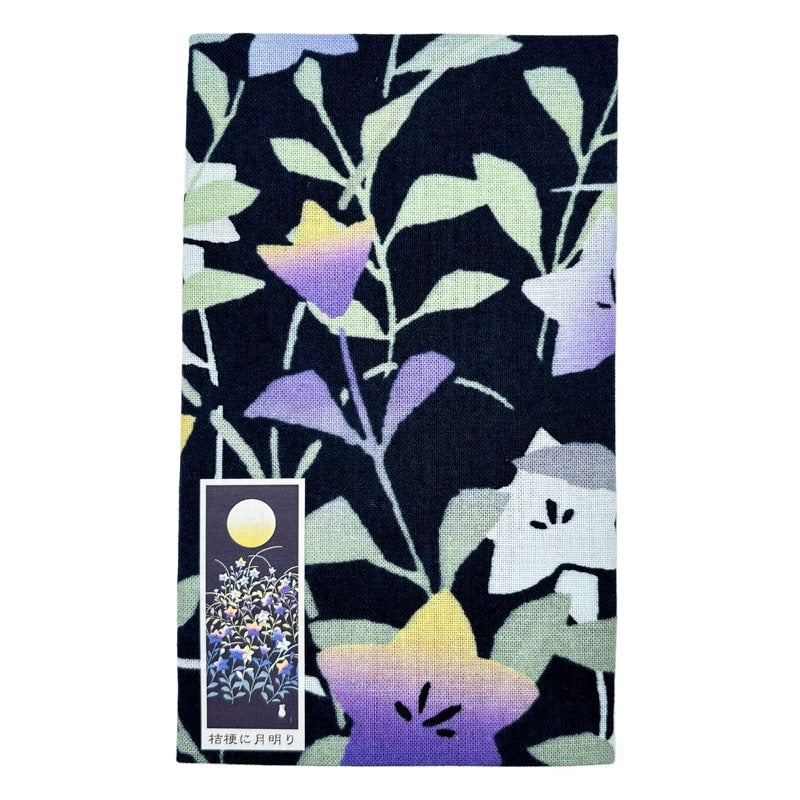 Tenugui Japonés Flores Kikyo