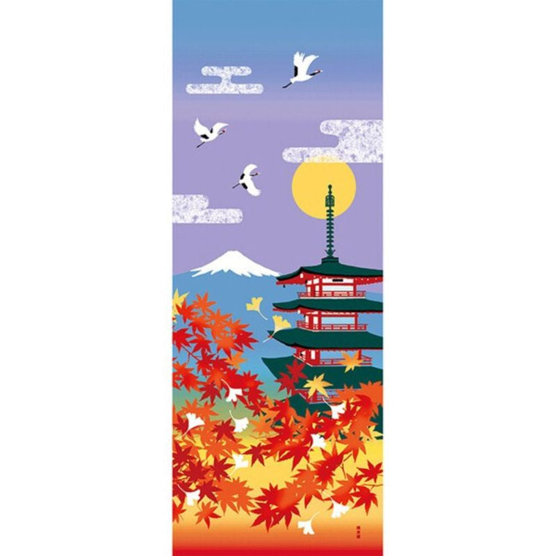 Tenugui Japonés Otoño