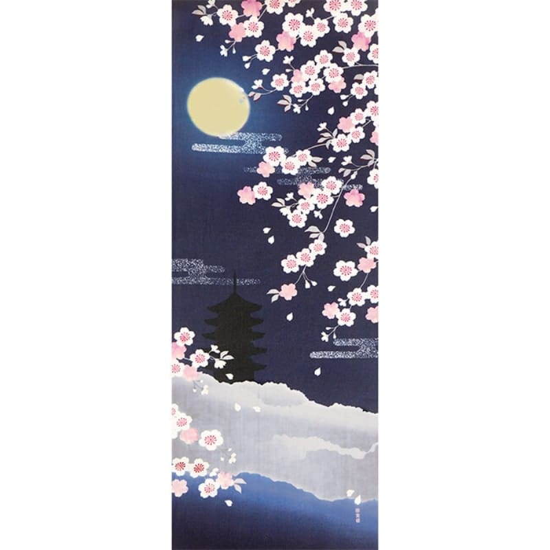Tenugui Japonés Yozakura