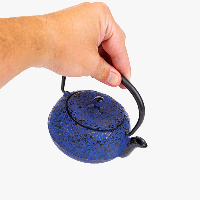 Tetera Japonesa Hierro Fundido Tetsubin Indigo