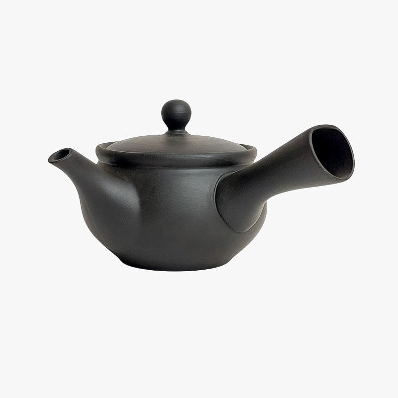 Tetera negra japonesa Kyusu