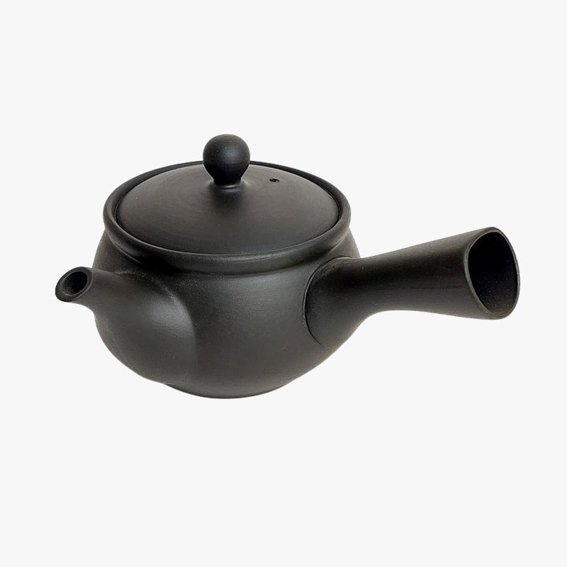 Tetera negra japonesa Kyusu