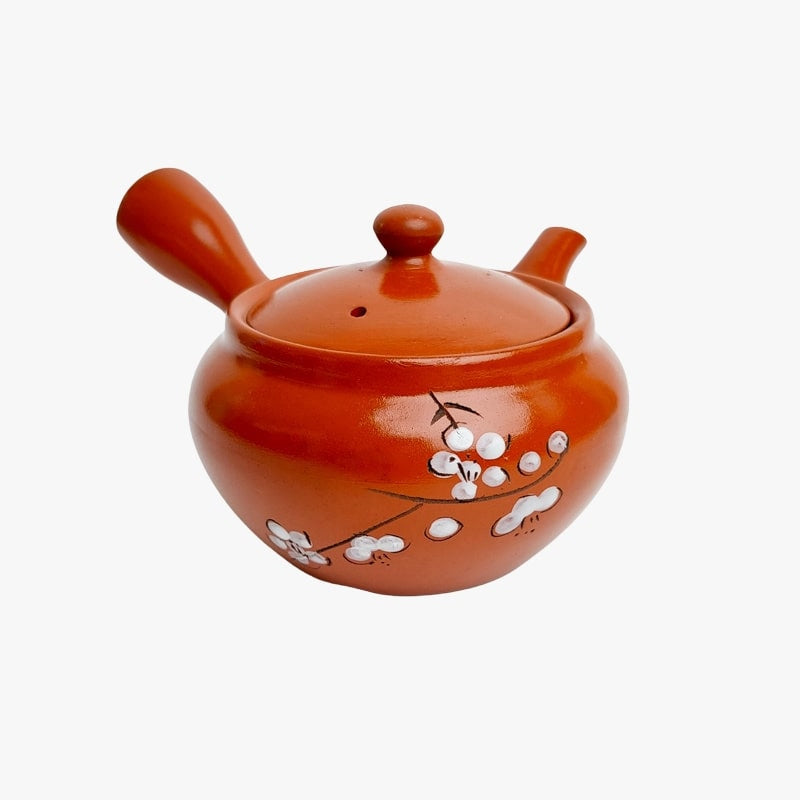 Tetera japonesa Kyusu roja