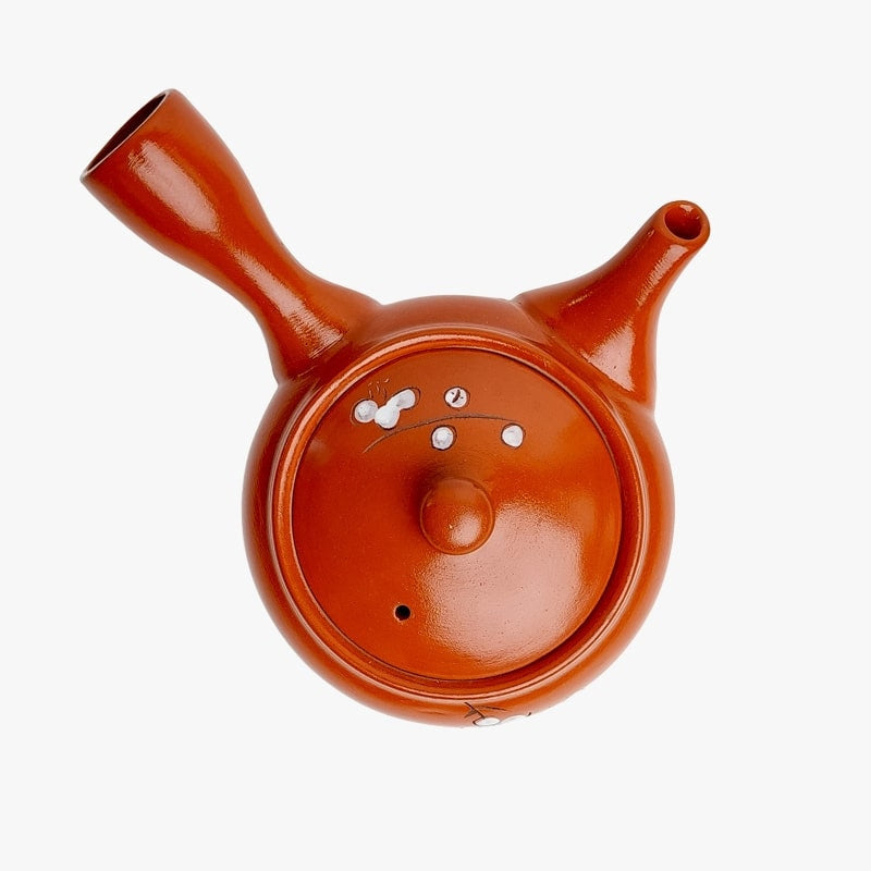 Tetera japonesa Kyusu roja