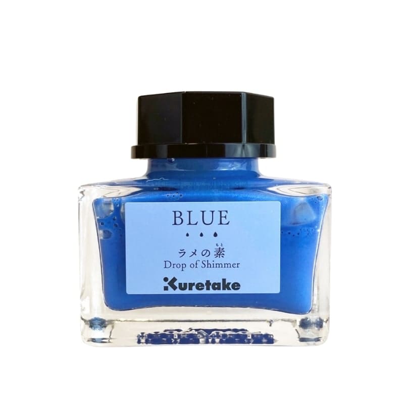 Tinta con Purpurina de Kuretake Azul