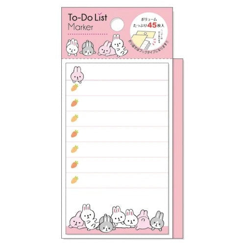To Do List Conejitos Kawaii