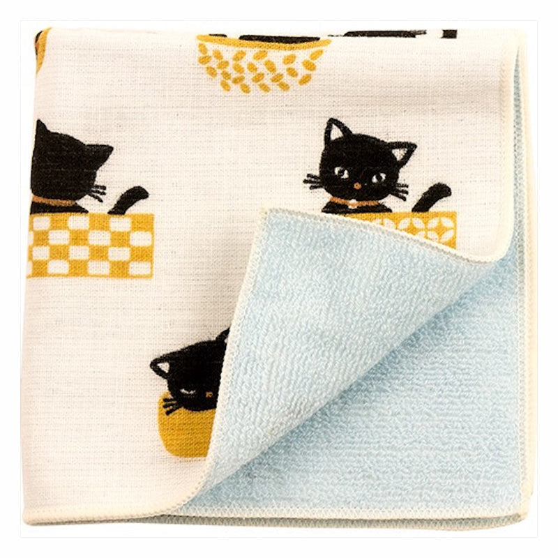 Toalla Japonesa - Gato Negro