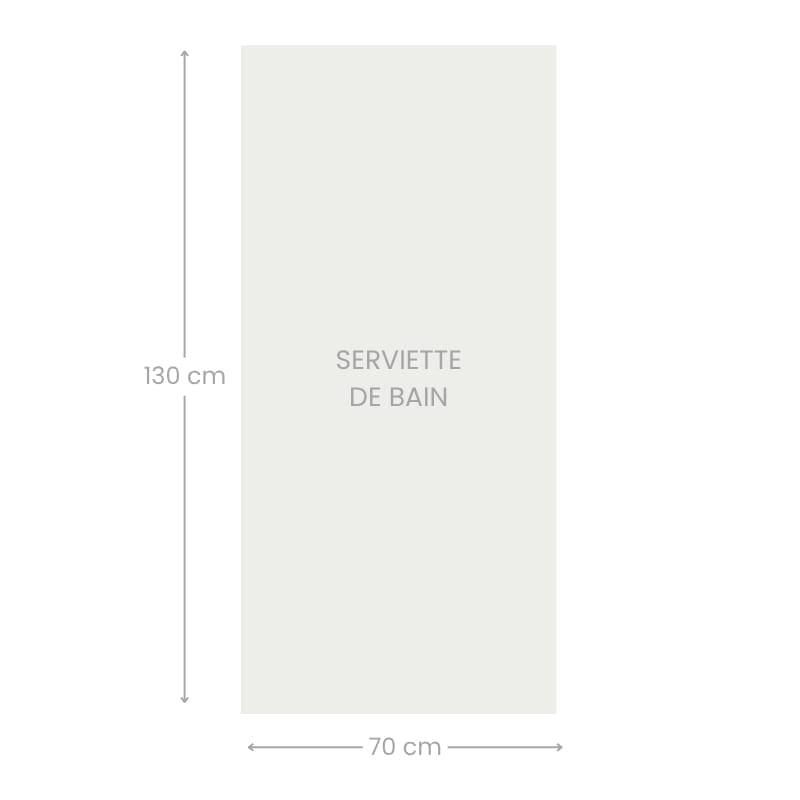 Toalla Reversible Rosa Imabari