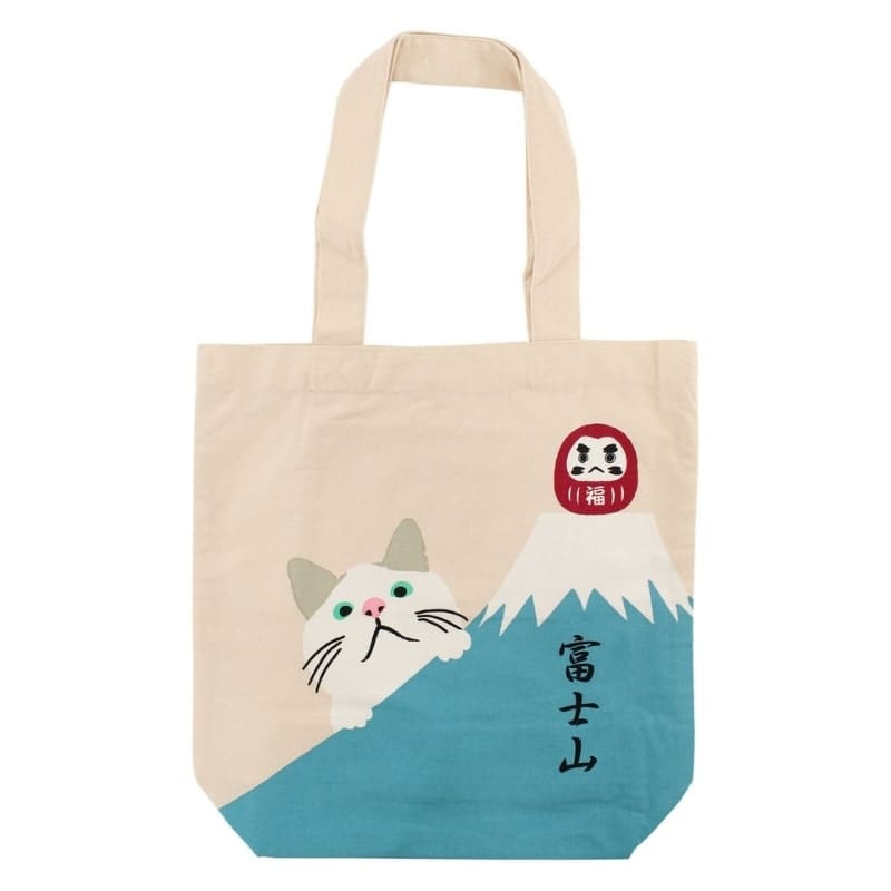 Tote Bag Fuji Neko Daruma