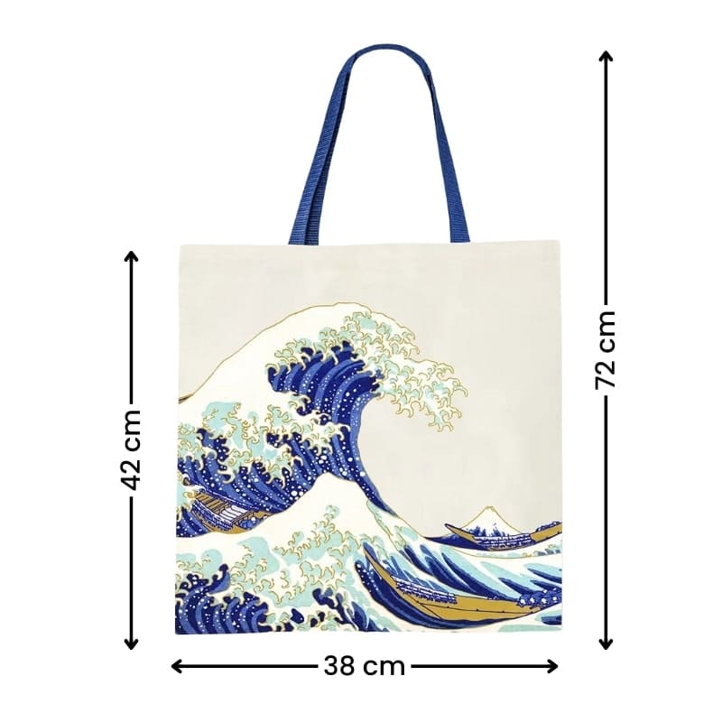 Tote Bag Gran Ola de Kanagawa