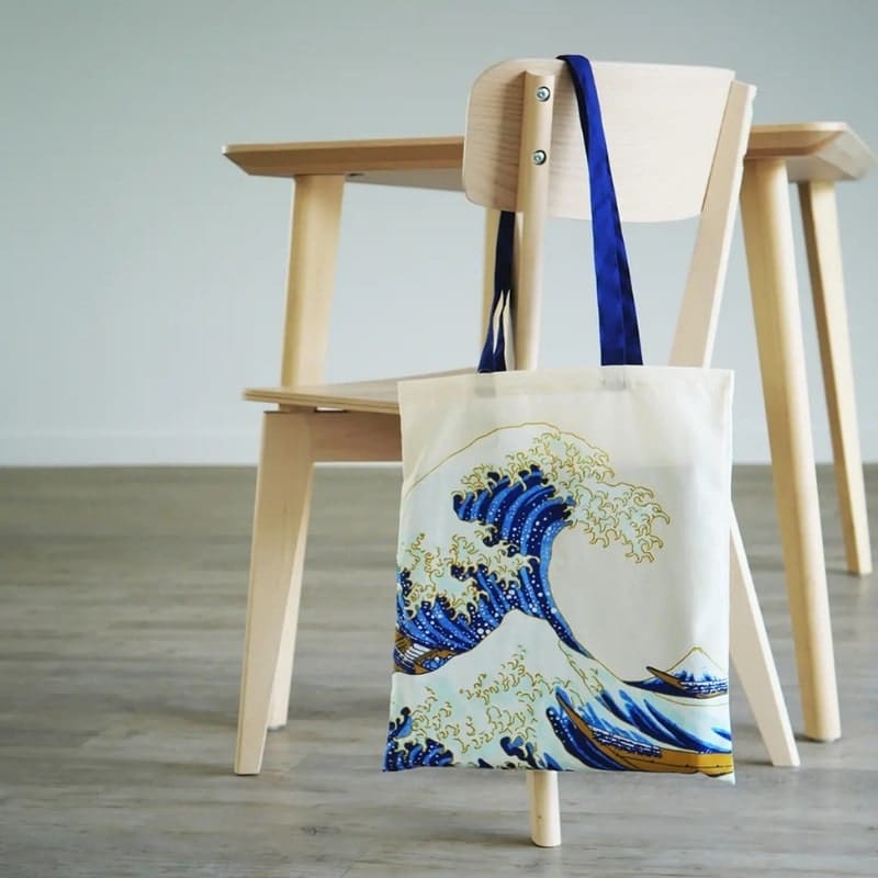 Tote Bag Gran Ola de Kanagawa