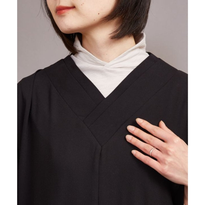 Vestido Japonés Moderno Negro