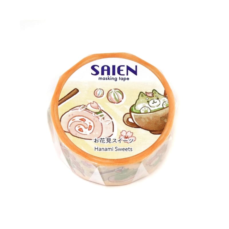Dulces japoneses Washi Tape Hanami