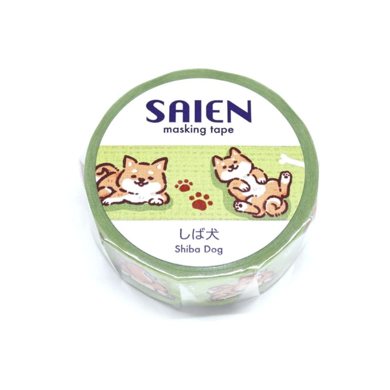 Washi Tape Japonés Shiba Inu