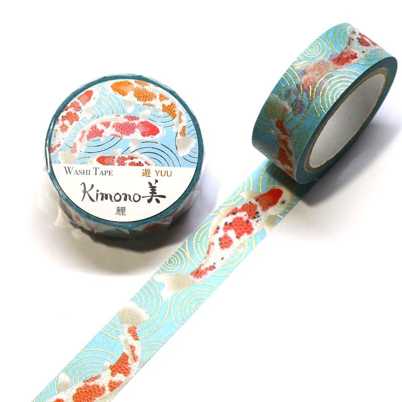 Washi Tape Japonés Koi