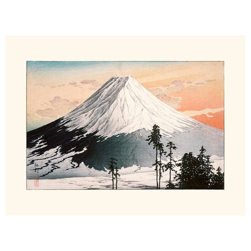Póster del Monte Fuji - 30 x 40 cm