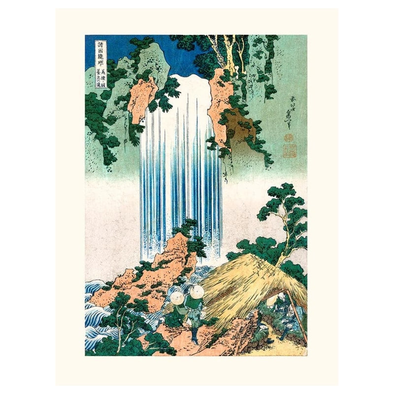 Cascade de Yoro Cartel japonés - A3
