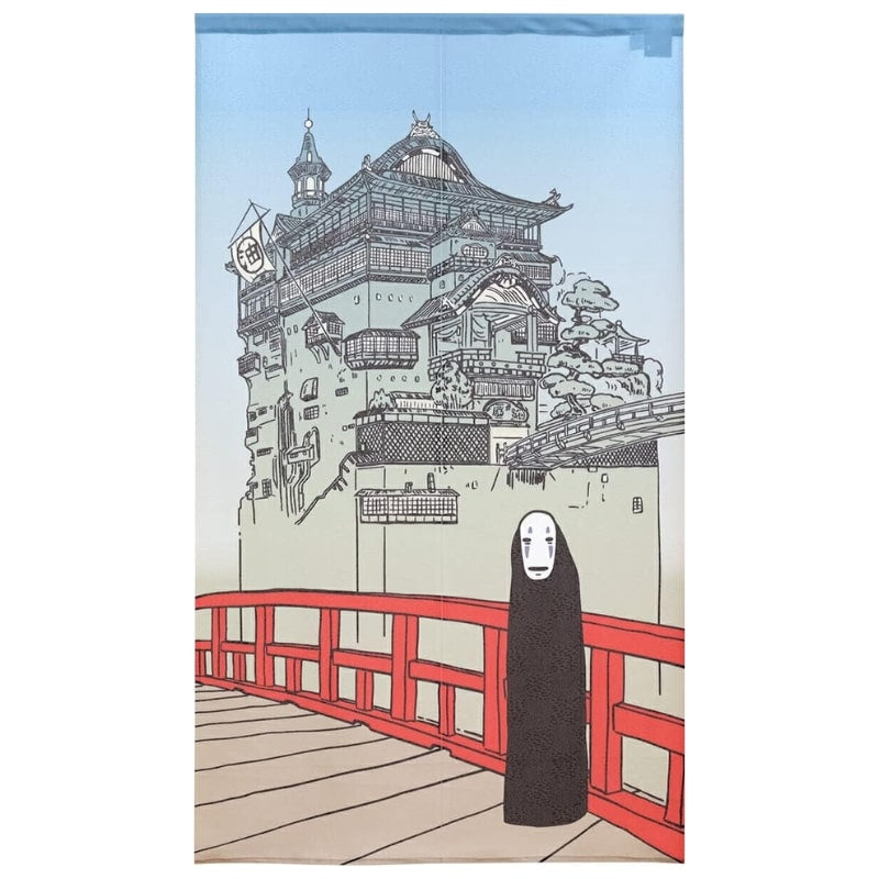 Noren Viaje japonés de Chihiro - 85 x 150 cm